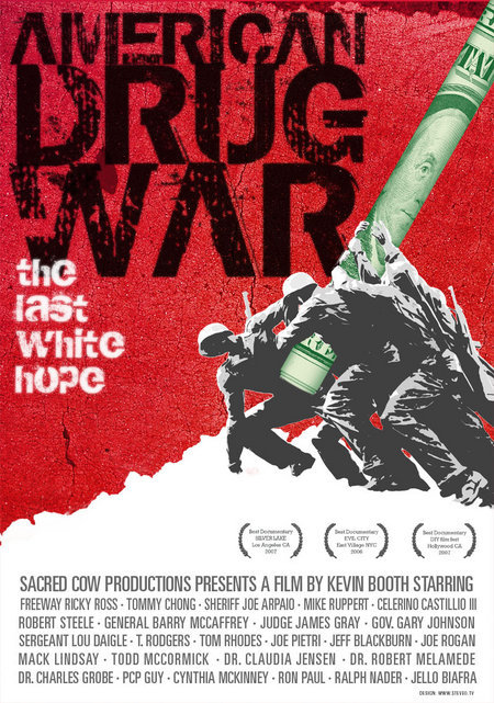 American Drug War documentary cover Curt Johnson